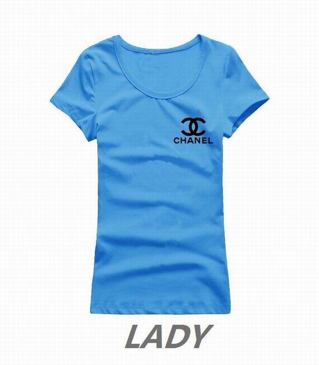 Chanel short round collar T woman S-XL-037